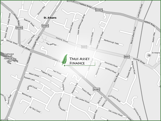Street Map to Tnui Asset Finance